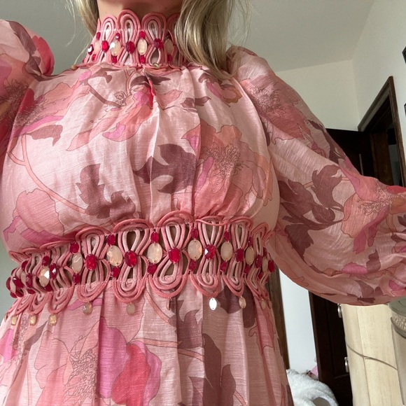 ZIMMERMANN CONCERT ROULEAU TRIM GOWN - Picture 3 of 11